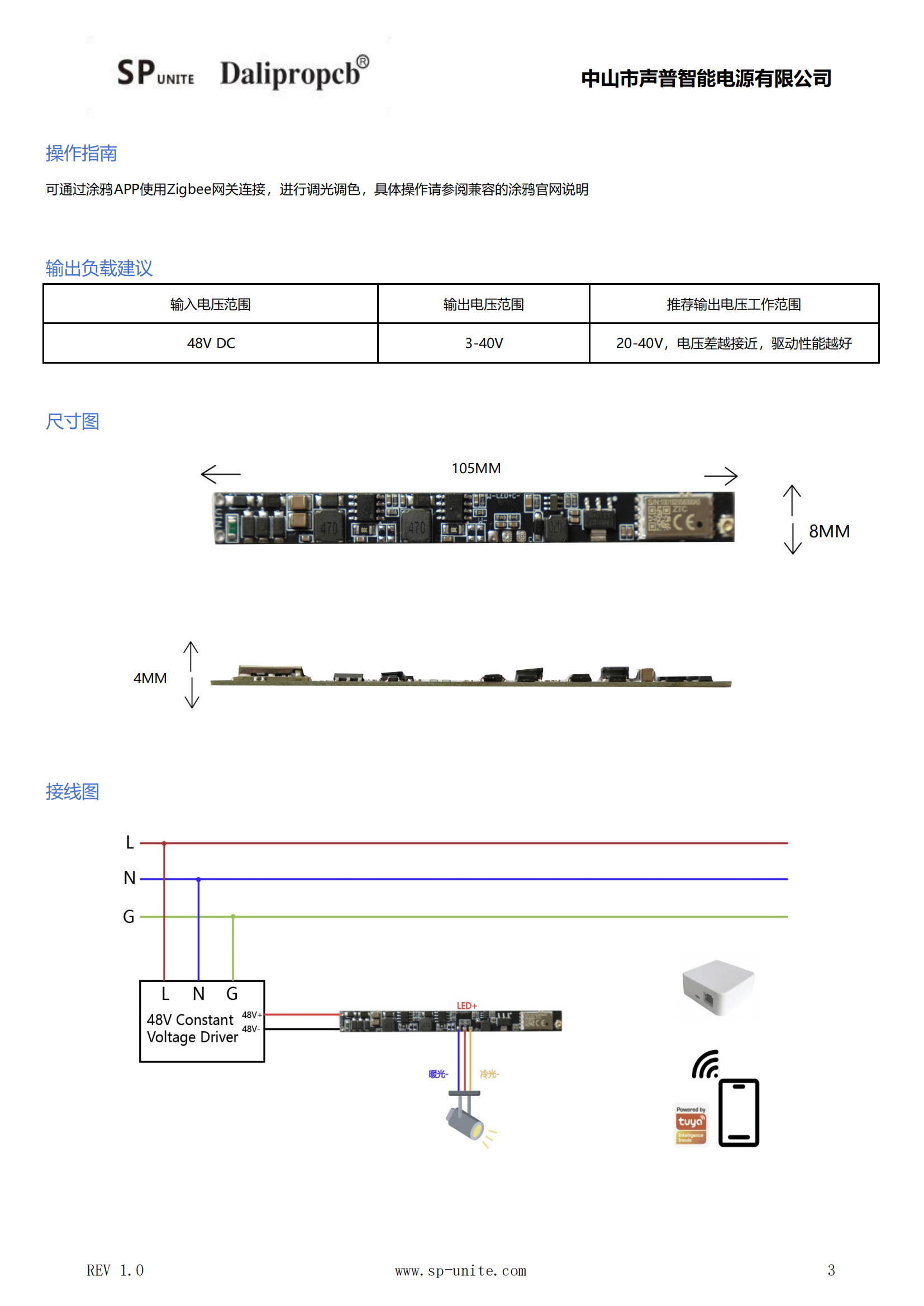 11款5MM涂鸦ZIGBEE调光调色P65MINI-5MM-ZIGBEECW规格书模板-中文_02.png