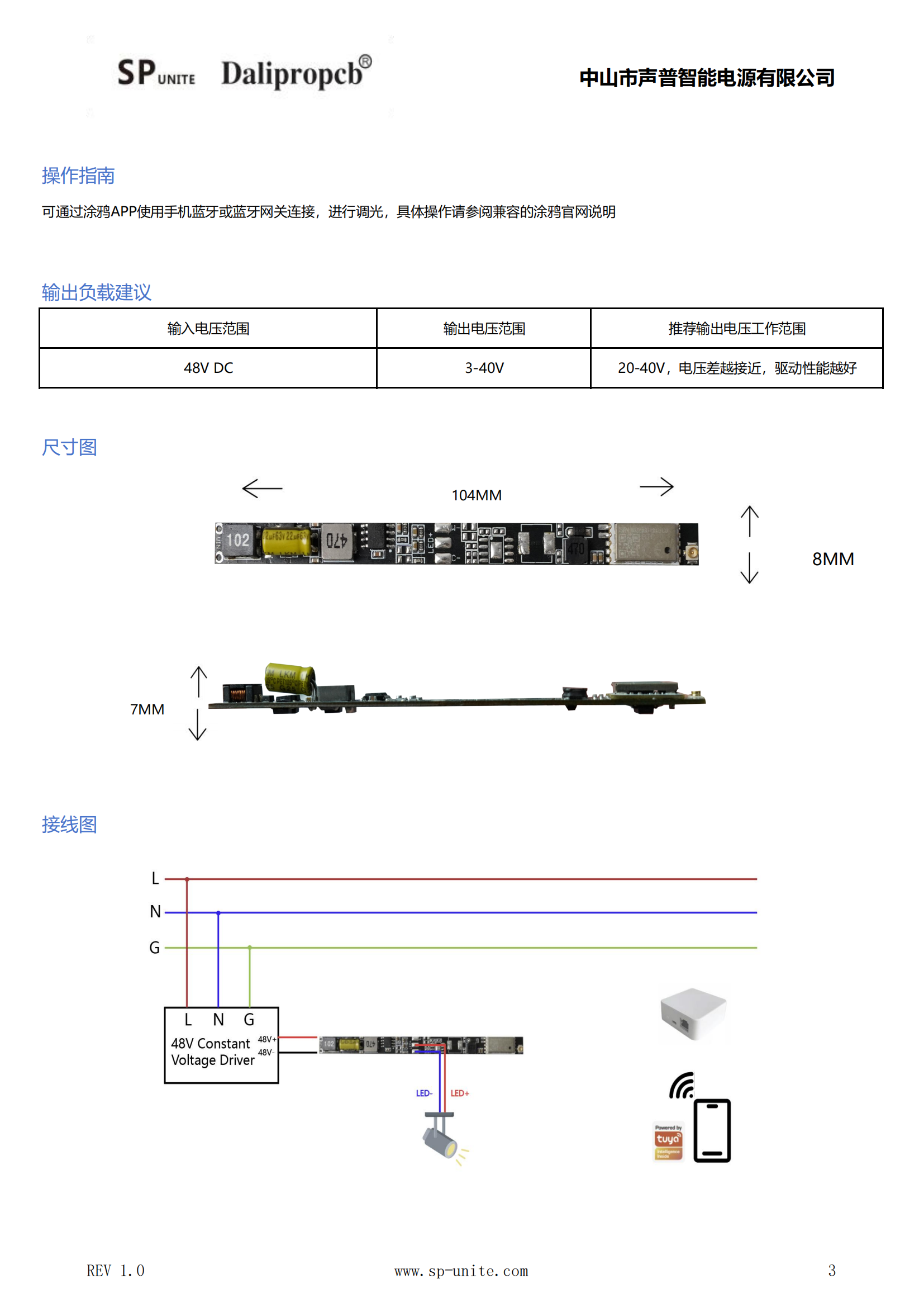 10款认证款涂鸦蓝牙调光P65MINI-ZS8MM-EMI-TYBLE-DIM规格书模板-中文_02.png